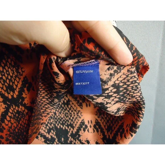 Apt. 9 Multicolored Animal Print Tank Blouse Womens Size XL - Picture 4 of 8